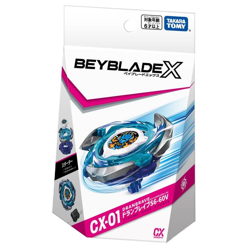 Conjunto inicial Beyblade Beyblade X CX-01 Drave S6-60V - タカラ